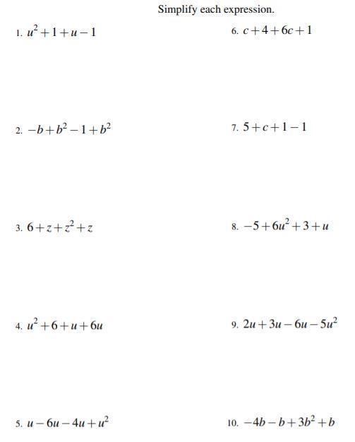 Simplify each expression; guys plz help-example-1