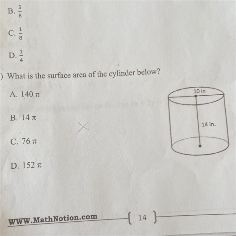 Surface area question:-example-1