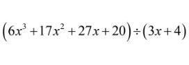 How do I solve this equation using long division?-example-1