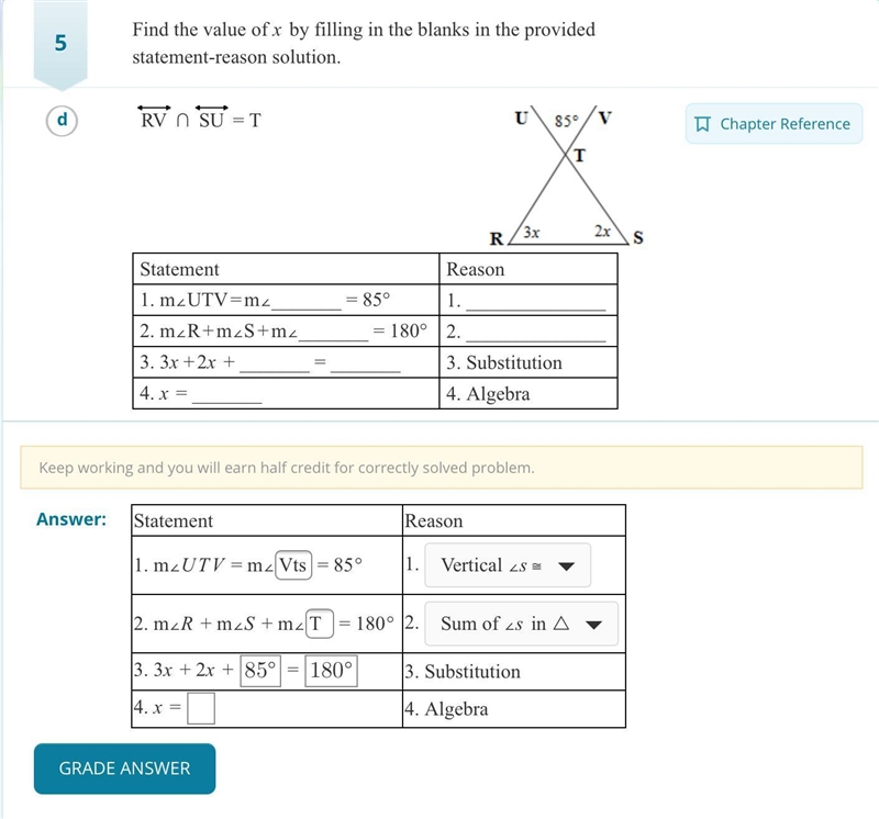 All I need to know is what X is for this problem-example-1