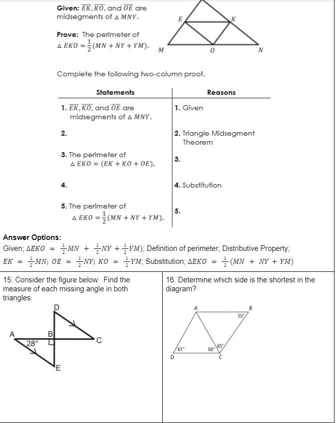 17. Determine if the following segments can or cannot be a triangle. 3 m., 4 m., and-example-4