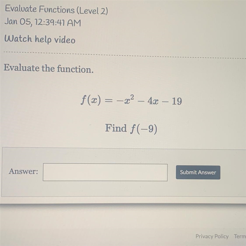 Please help me out! find f(-9)-example-1