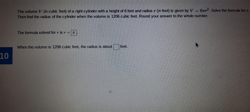 Alg 1 chapter 9 DUE IN LITTERALLY 3 MINUTES see pic for question (ik r=8 i need the-example-1