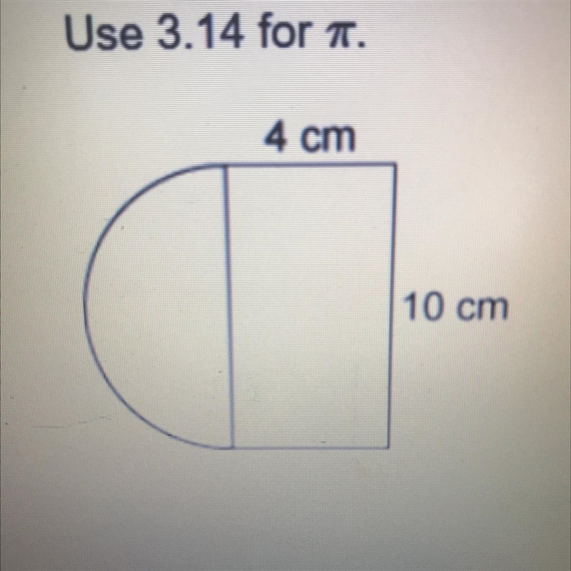 Find the perimeter and area of the following shape using correct math a. Perimeter-example-1