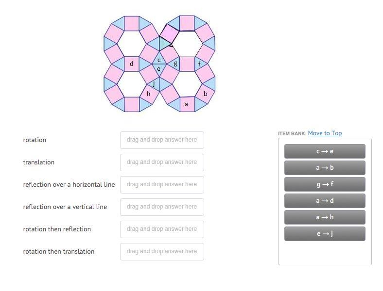 Match the correct translation with the given transformation.-example-1