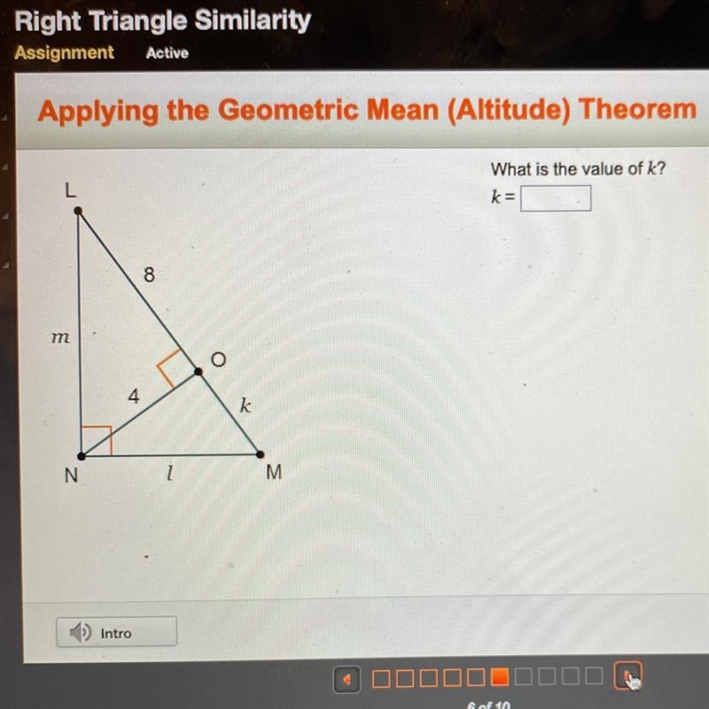 What is the value of k?-example-1