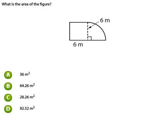 What is the area of the figure?-example-1