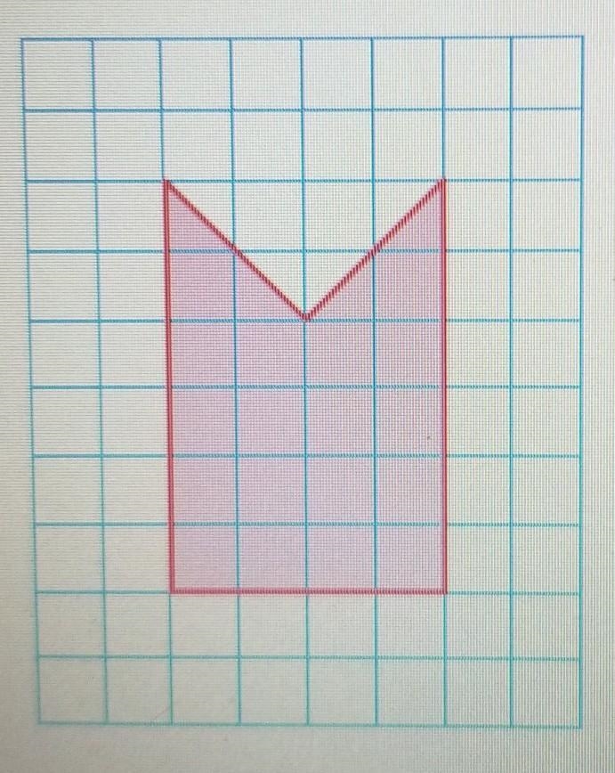 Find the area of the figure​-example-1