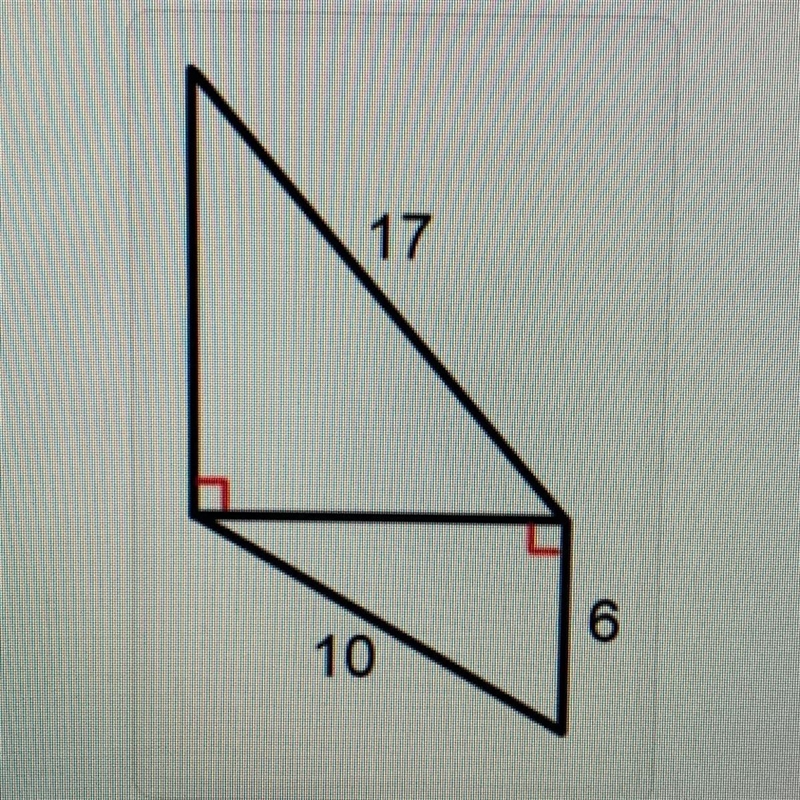 Find the missing lengths in the diagram below. Round your answer to the nearest tenth-example-1