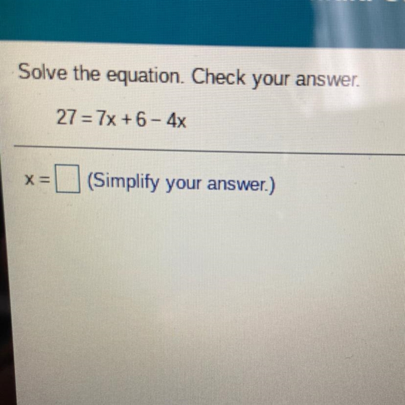 What does x equal? Dpsewbskdye-example-1