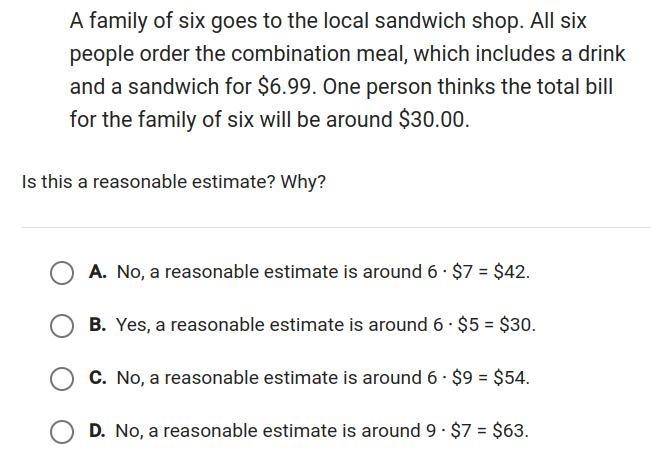 Is this a reasonable estimate? Why?-example-1