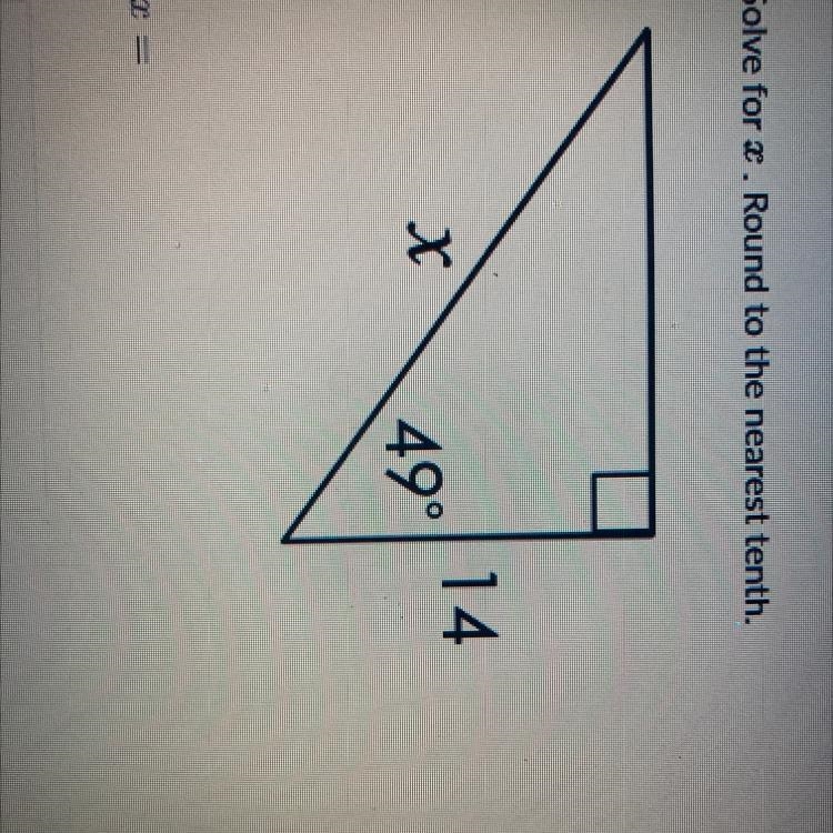 What is x ? Round to the nearest tenth-example-1