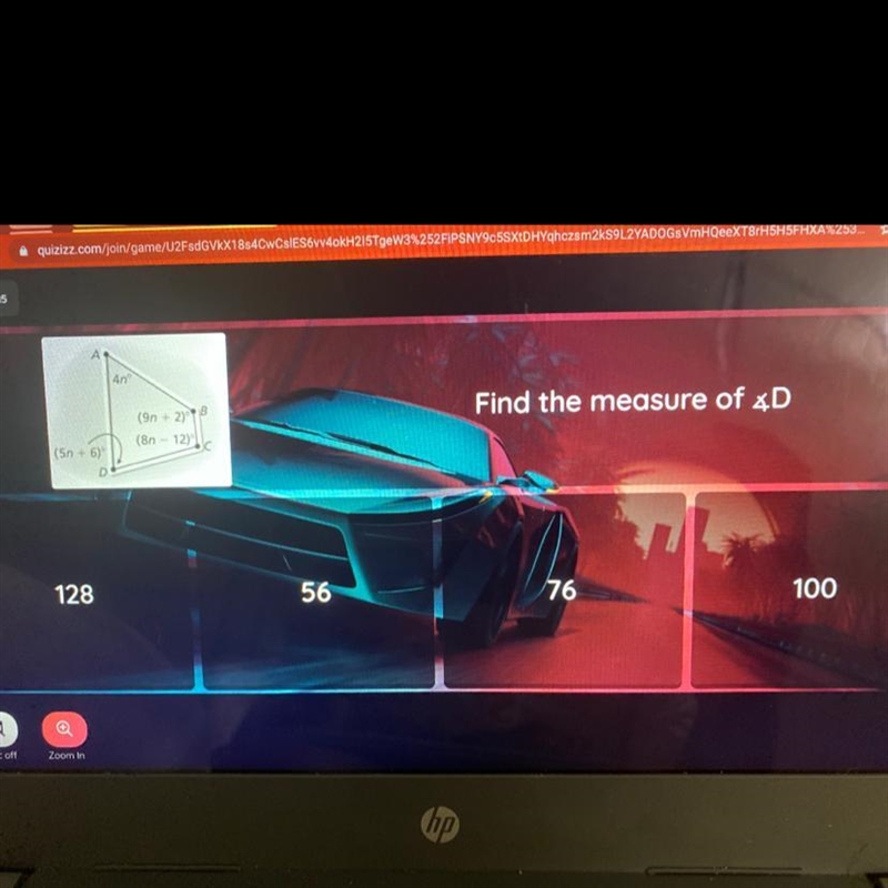 Find the measure of angle D-example-1