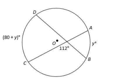 Based on the diagram below, what is the measure of arc DC ? A 28 degrees B 68 degrees-example-1