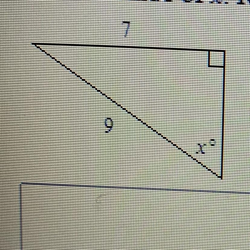 Find the value of X. Round to the nearest degree-example-1