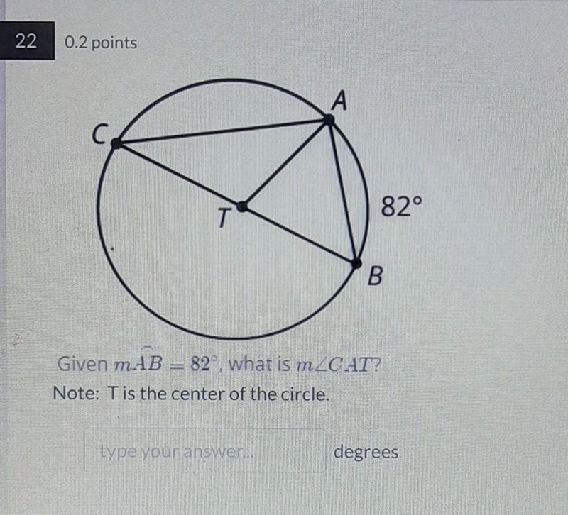 Someone please answer this quickly! Note: T is the center of the circle. ​-example-1