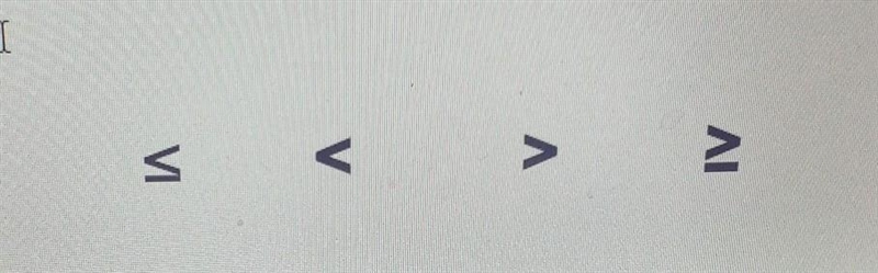 Which of these symbols stands for less than or equal to?​-example-1