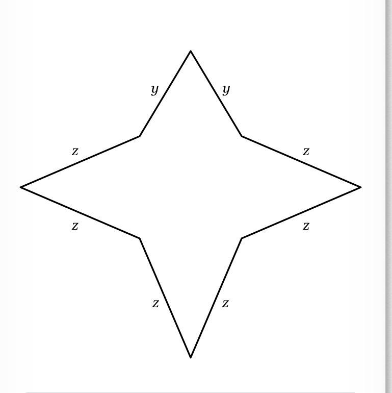 Write an expression that represents the perimeter of the figure below. Write your-example-1