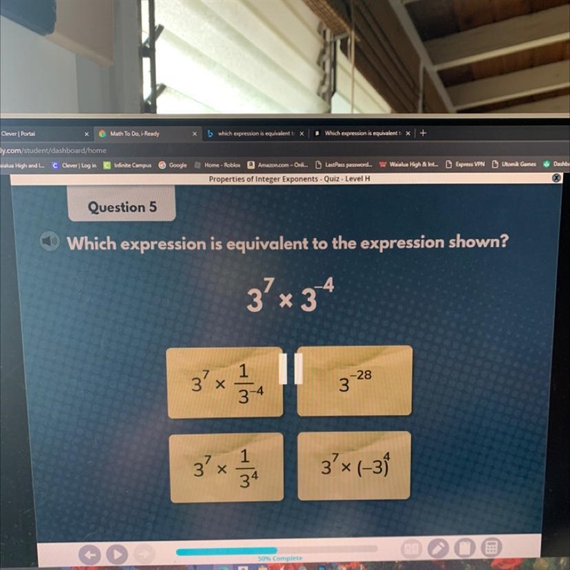 Which expression is equivalent?-example-1