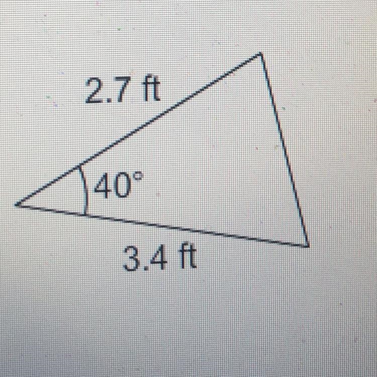 How do i find the area of this triangle-example-1