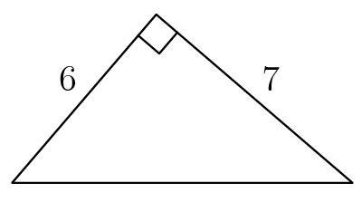 Determine the missing side length:-example-1