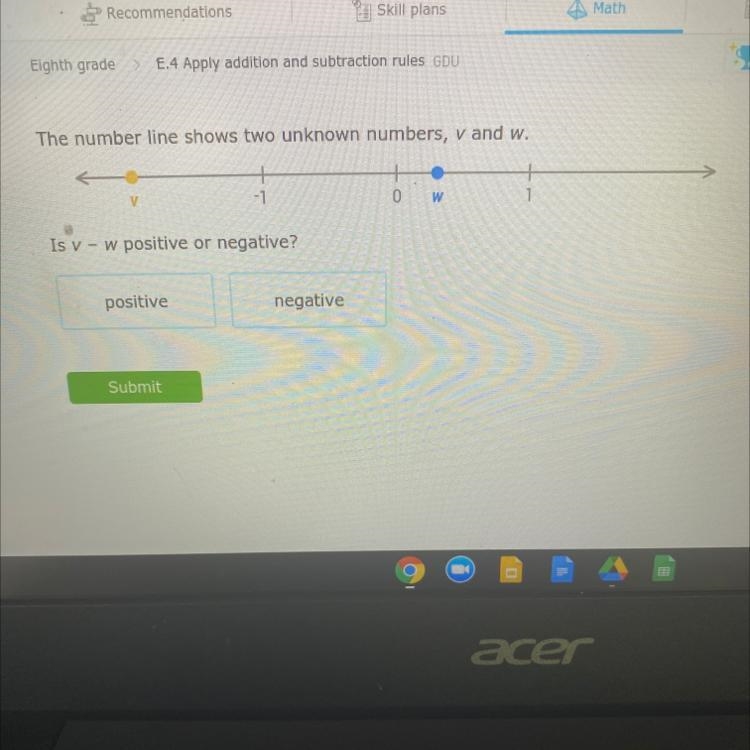 PLEASE HELP!!! ALL YOU HAVE TO DO IS SELECT IF IT IS POSITIVE OR NEGATIVE!-example-1