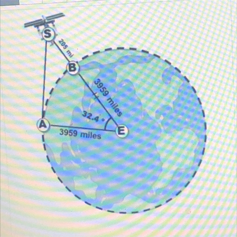 Word Problem #2 On one night, a scientist needs to determine the distance she is away-example-1