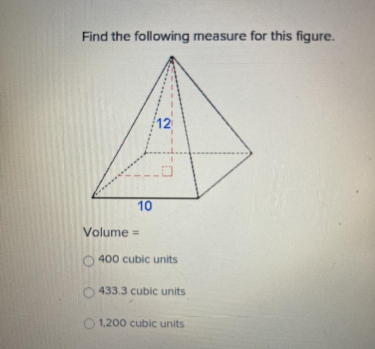 Find the following measure for this figure-example-1