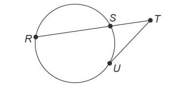 PLEASE HELP!!! 1. In the figure, TU is tangent to the circle at point U. Use the figure-example-1