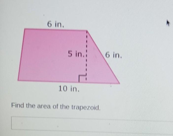 Find the area of the trapozoid.​-example-1