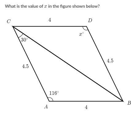 Find the value of X kind of simple I just need help-example-1