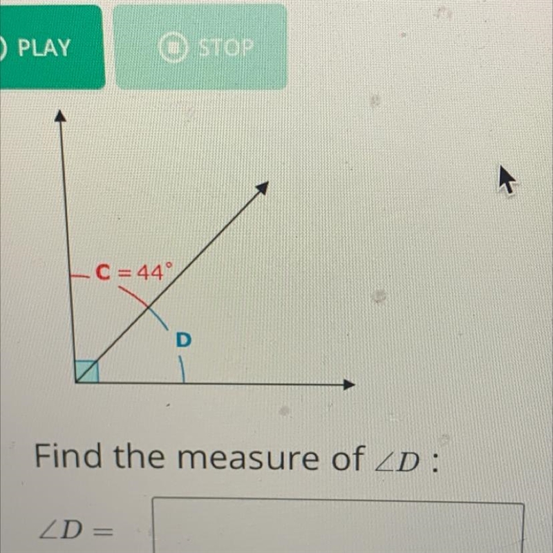 Find the measure of-example-1