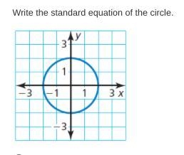 Write the standard equation of the circle.-example-1