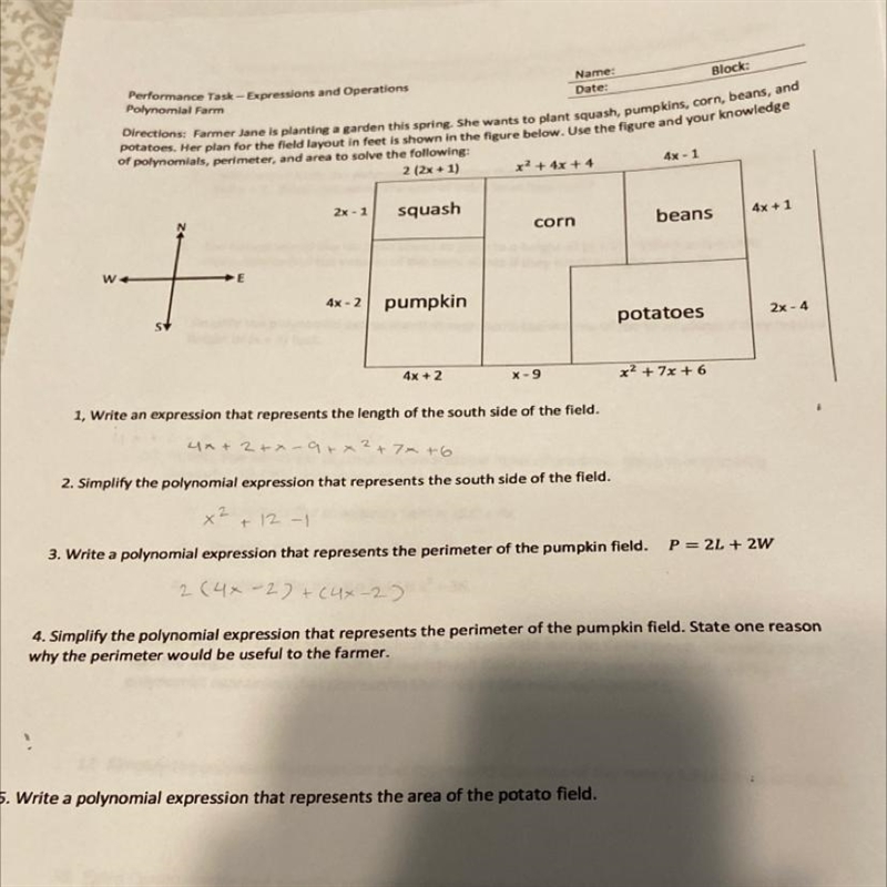 How to solve numbers 4-5-example-1