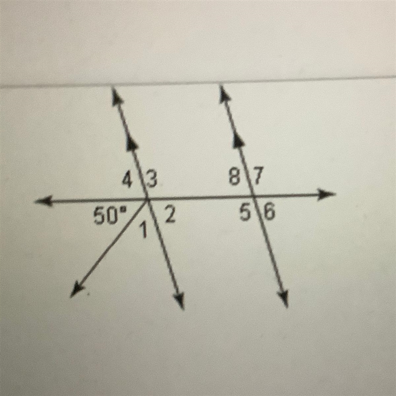 Find the M<6 if m<2 = 75-example-1