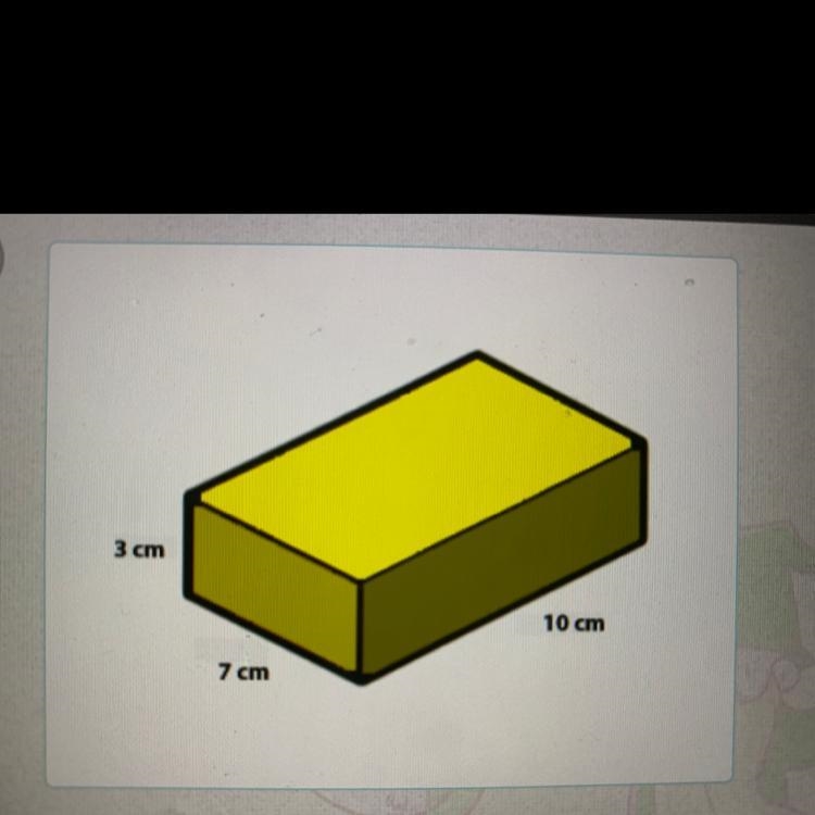 Find the total surface area of the rectangular prism in square millimeters.-example-1