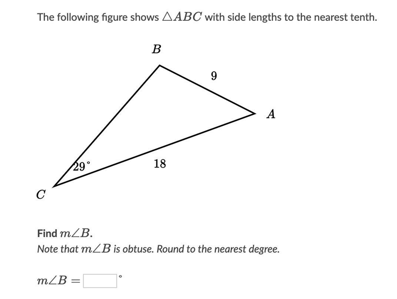 Khan academy, law of sines-example-1