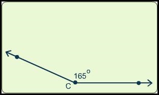 What is the measure of an angle that is the supplement of angle C?-example-1