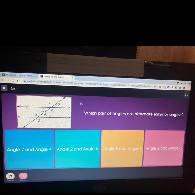 Which pair of angles are alternate exterior angles ?-example-1