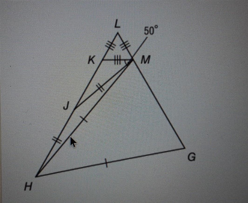 Find the measure of angle of hmg PLS HELP​-example-1