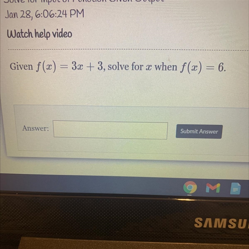 Solve for input of Function given outpu-example-1