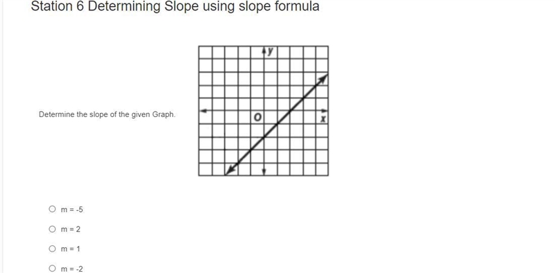 Determine the slope using slope formula.>-example-1