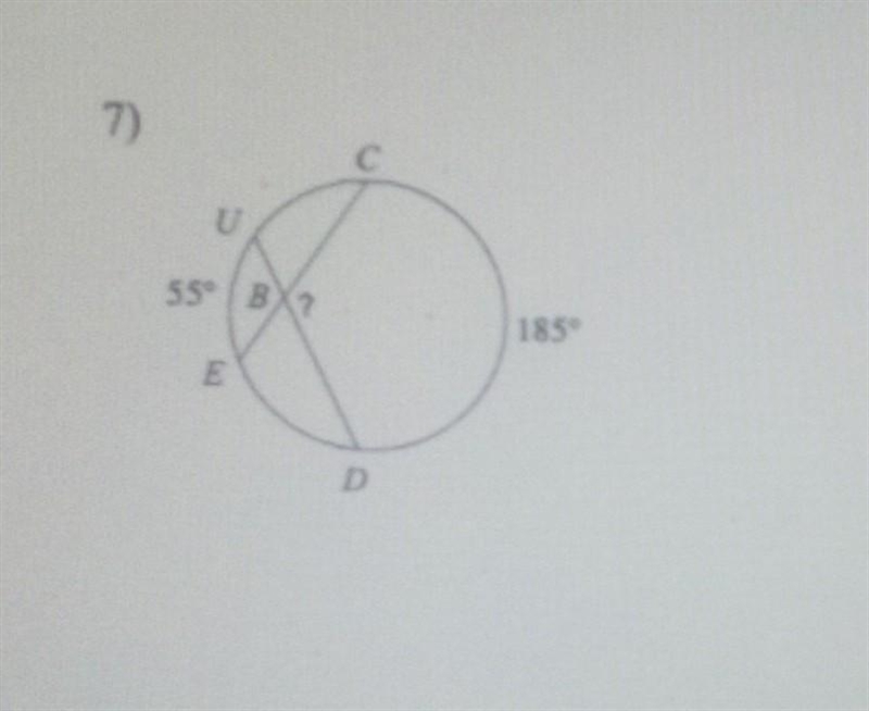 Find the measure of the are or angle indicated. Assume that lines which appear tanget-example-1