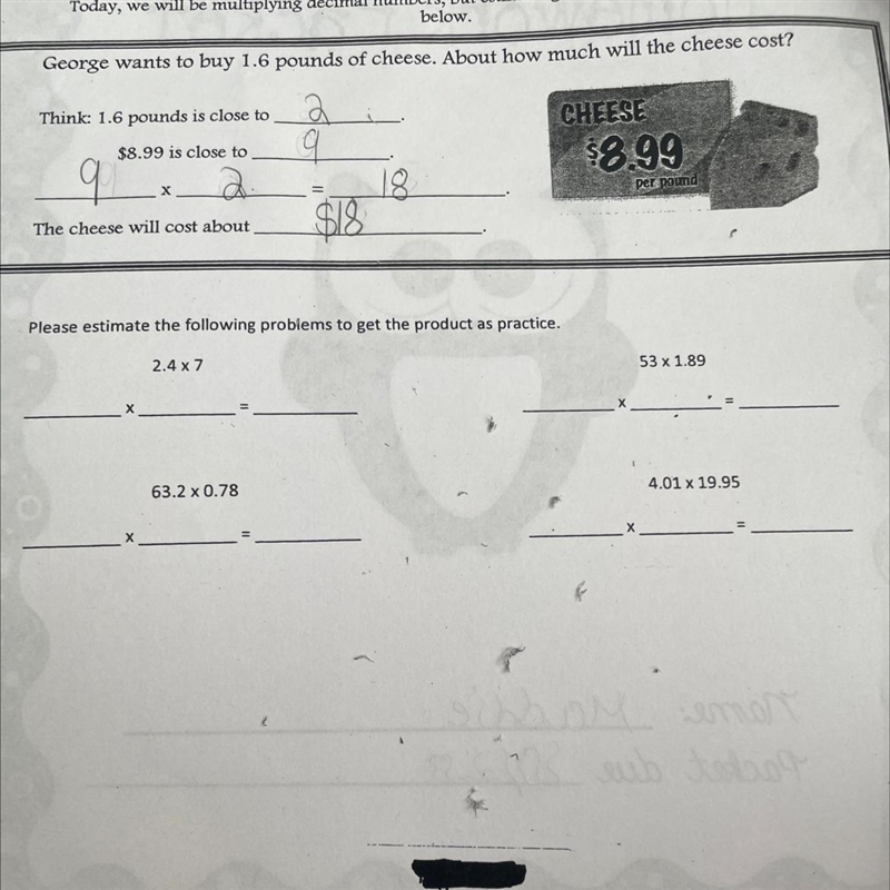 Is this correct? (The cheese question)-example-1