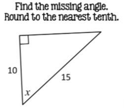 Find the missing side. Round to the nearest tenth.-example-3