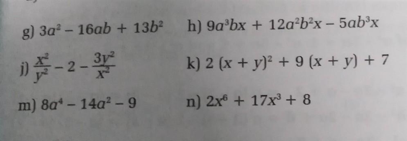 Factorize no g, h, j, k, m, n​-example-1