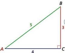 What is the cosine of A? 34 35 45 53-example-1