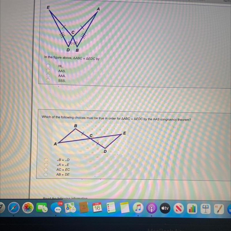 Congruent Triangles-example-1