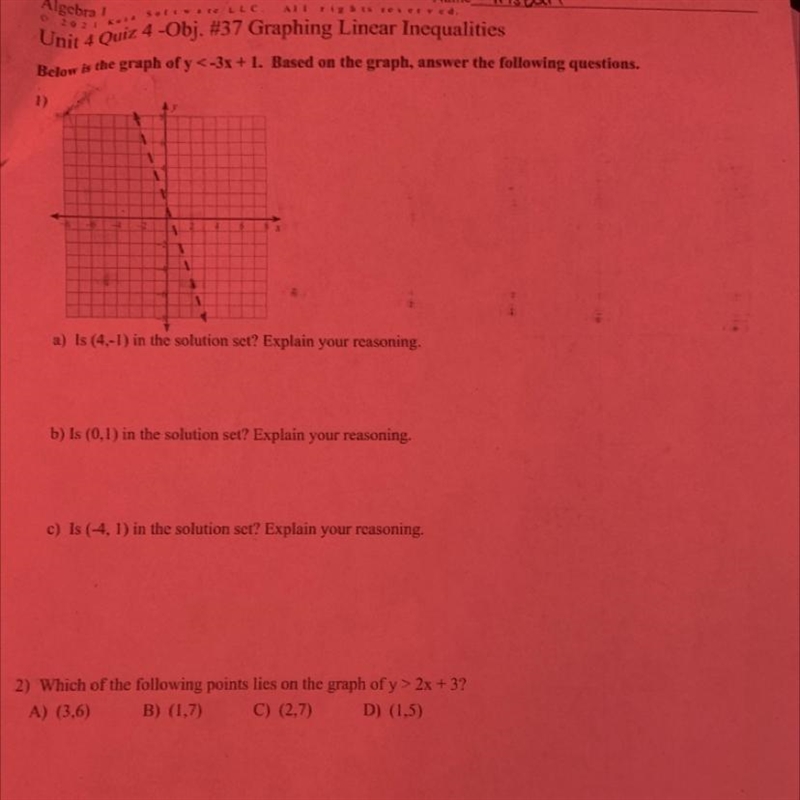 I need help for math. if someone could explain each of these it would help!-example-1