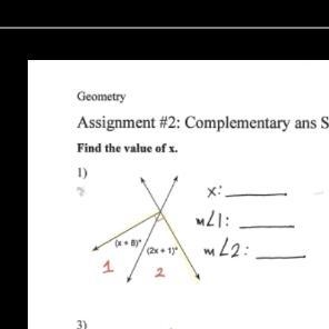 Answer question one and show work.-example-1